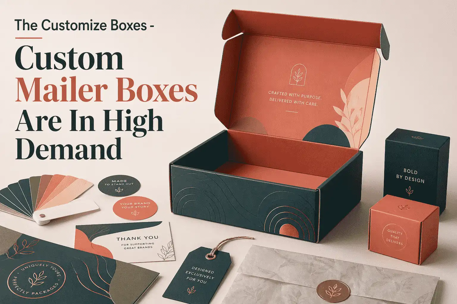 The Customize Boxes - Custom Mailer Boxes Are In High Demand
